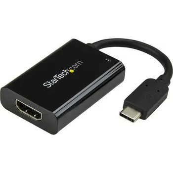 Audio rekordér Adaptér USB C na HDMI Startech CDP2HDUCP Černá 4K Ultra HD