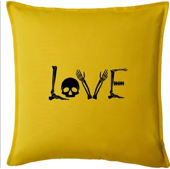 Polštář Radiologie LOVE - Polštář 50x50 - 50x50 - Pouze potah ( Žlutá )