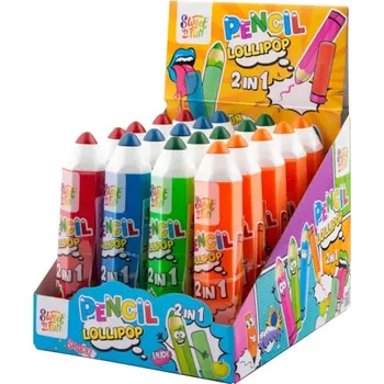 Bonbon Sweet´n Fun | Pencil Lollipop - lízátko v pastelce 20 ks
