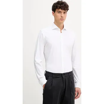 Pánská košile Košile Joop! pánská, bílá barva, slim, s italským límcem, 30046080 00X, vel. 39