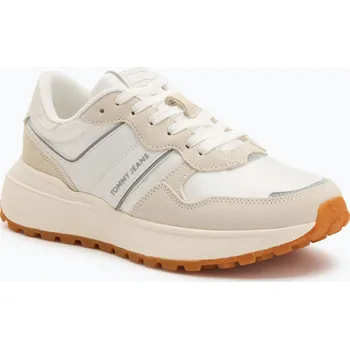 Dámská móda Dámské boty Tommy Jeans Cleated Runner ecru