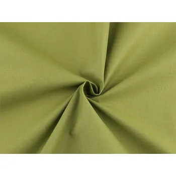 Bavlněná látka / plátno jednobarevná šíře 220 cm Varianta: (40) olivová zeleň, Balení: 1 m