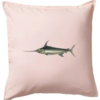 Polštář Mečoun obecný - Polštář 50x50 - 50x50 - Pouze potah ( Světle růžová )