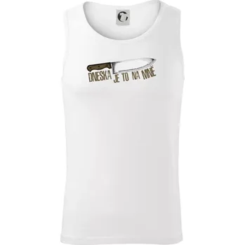 Dneska je to na mně - Tílko pánské Core - S ( Bílá )