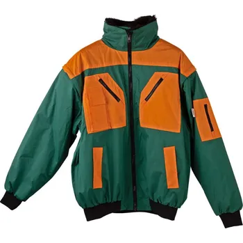 pracovní bunda KesTek Celoroční pracovní bunda 4v1, zelená/oranžová, XXL