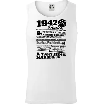 Pánské termoprádlo 1942 v kostce - Tílko pánské Core - 2XL ( Bílá )