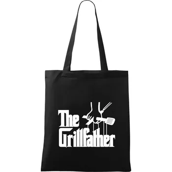 The Grillfather - Taška bavlněná - 42 x 38 cm ( Černá )