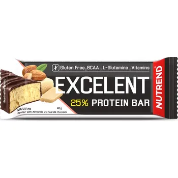 NUTREND Excelent, tyčinka,40g mar s man v ml čok - II. jak