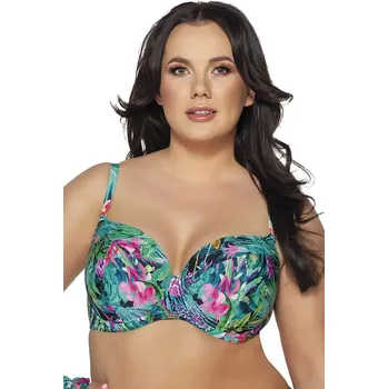 Podprsenka Ava Plavková Podprsenka Paradise s Ramínky, 70F i510_51282529059