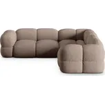 Hnědá rohová pohovka Loretto – Cosmopolitan Design ID_1798882