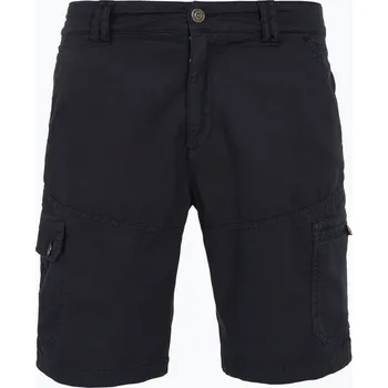 Pánské kraťasy Pánské šortky Aeronautica Militare 251BE259CT3526 blue navy washed