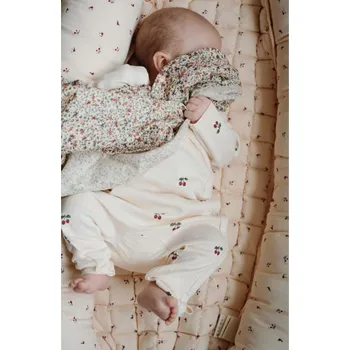 Kojenecký body Bavlněné kojenecké body Konges Sløjd NEWBORN ONESIE GOTS KS3556 růžová 30X, vel. 44