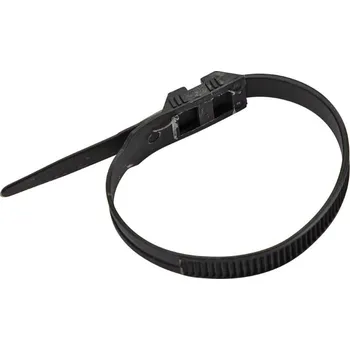 Organizace kabelů KesTek Stahovací pásky s vysokou pevností 9x260 mm, černé, 25 ks