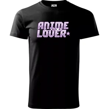 Anime lover - Triko extra velké (5-8XL) - 6XL ( Černá )
