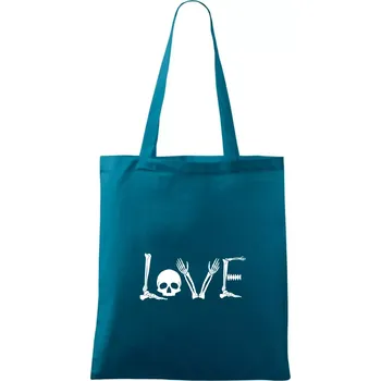 Radiologie LOVE - Taška bavlněná - 42 x 38 cm ( Petrolejová )