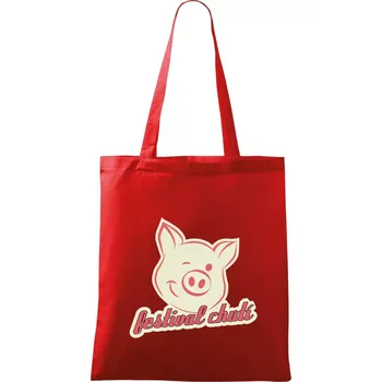 Nákupní taška Festival chutí - Taška bavlněná - 42 x 38 cm ( Červená )