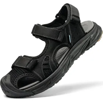 Dámské sandále Letní pánské sandály – venkovní plážové sandály Barva: Černá, Velikost: 38