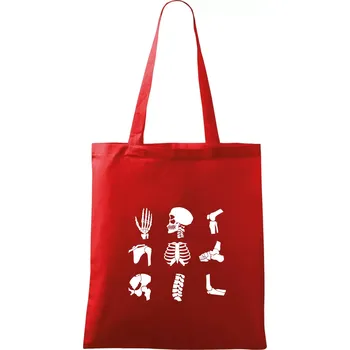 Rentgen - ikony - Taška bavlněná - 42 x 38 cm ( Červená )