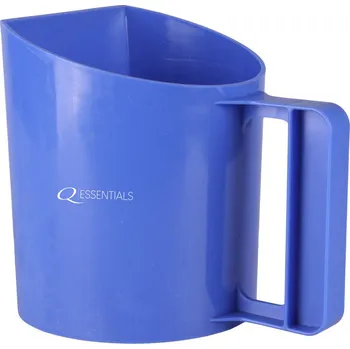 Miska pro psa Odměrka na krmení QHP, modrá, Modrá