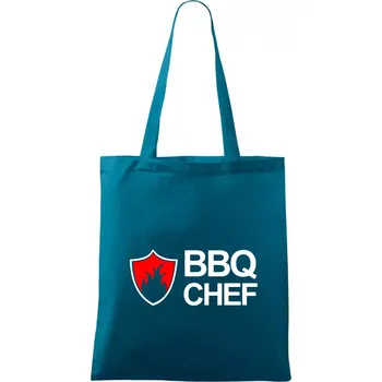 Grilování - BBQ Chef - Taška bavlněná - 42 x 38 cm ( Petrolejová )