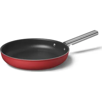 Pánev SMEG pánev CKFF2801RDM 28 cm, červená