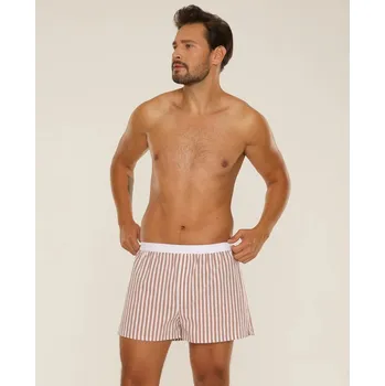 De Lafense Taylor pánské pyžamové boxerky pruhované, modrá XXL i384_88689892