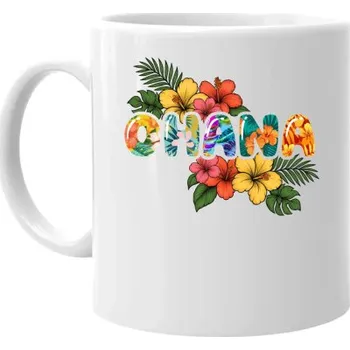 Žertovný předmět Ohana - hrnek s potiskem pro fanoušky Lilo i Stich- Tričkový.cz