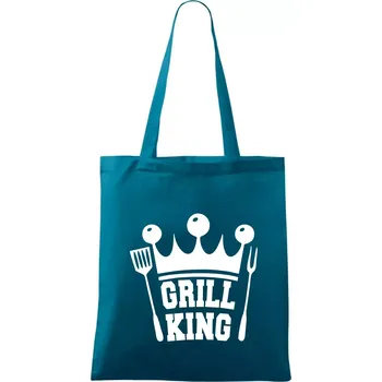 Grilování - Grill King - Taška bavlněná - 42 x 38 cm ( Petrolejová )