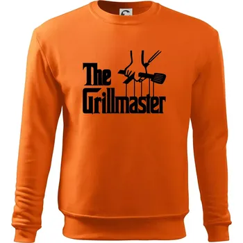 Pánská mikina The Grillmaster - Mikina Essential pánská - L ( Oranžová )