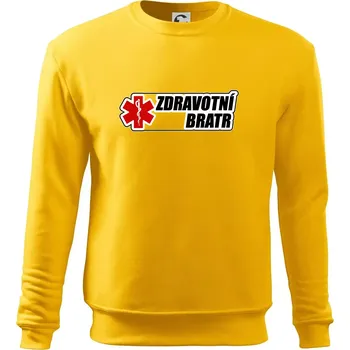 Pánská mikina Zdravotní bratr - rescue - Mikina Essential pánská - S ( Žlutá )