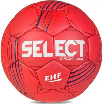 Míč na házenou Select HB Circuit červený vel. 1