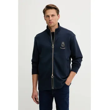 Pánská mikina Mikina Paul&Shark pánská, modrá barva, s aplikací, 15311823 59X, vel. M