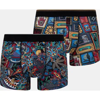Boxerky Boxerky Medicine 2-pack pánské, více barev RS25.BIM703 vícebarevná MLA, vel. XL