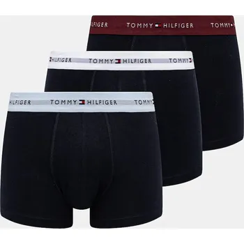 Boxerky Boxerky Tommy Hilfiger 3-pack pánské, UM0UM02763 černá 99M, vel. S
