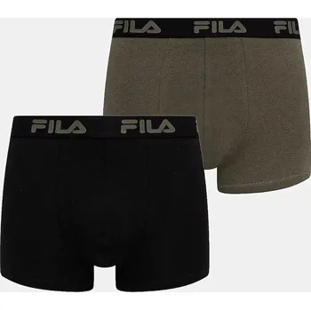 Boxerky Boxerky Fila 2-pack FU5323.2 černá 99X, vel. S