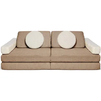 Pohovka Hrací pohovka a bunkr Manšestr Cookie Shappy - Play Sofa Pure Corduroy