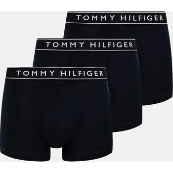 Pánské spodní prádlo Boxerky Tommy Hilfiger 3-pack UM0UM03520 černá 86X, vel. M