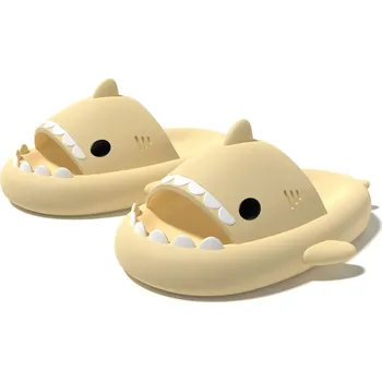 Dámské sandále vtipné pantofle na platformě do koupelny i na pláž Velikost: 36-37, Barva (Varianta): LightYellow