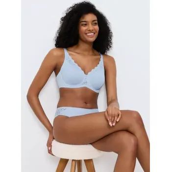 Oblečení a móda Amourette W01/00SA - podprsenka Triumph, 95 F, modrá