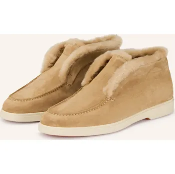 Dámské mokasíny Santoni Dámské Boty Fortune, světle hnědá, 42