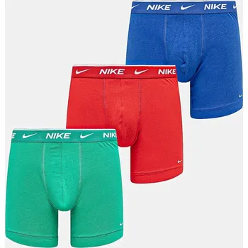 Boxerky Boxerky Nike 3-pack 0000KE1007. červená 33X, vel. M