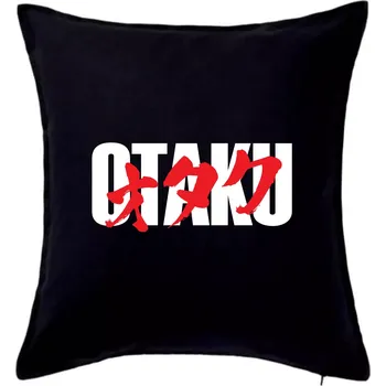 Polštář Otaku - anime film - Polštář 50x50 - 50x50 - Pouze potah ( Černá )