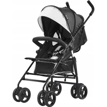 Kočárek Ultralehký Bílý Skládací Sportovní Kočárek - Kompaktní a Bezpečný