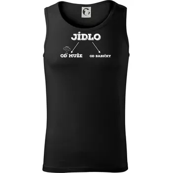 Pánské termoprádlo Rozdělení jídla - Tílko pánské Core - S ( Černá )