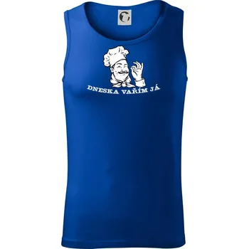 Dneska vařím já - Tílko pánské Core - XL ( Královská modrá )