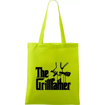 The Grillfather - Taška bavlněná - 42 x 38 cm ( Limetková )