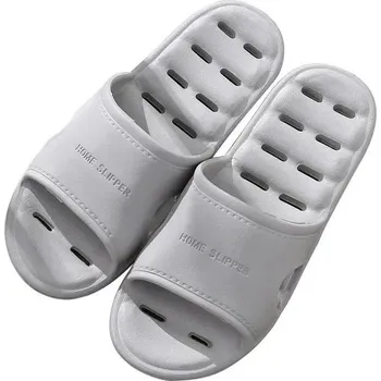 Dámské sandále Unisex koupelnové pantofle s měkkou protiskluzovou podrážkou Barva: Šedá, Velikost: 36-37