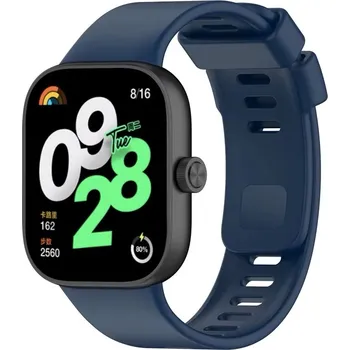 Příslušenství k chytrým hodinkám Silikonový barevný řemínek pro Redmi Watch 4/5 a Smart Band 8 Pro / 9 Pro Barva: Tmavě modrá