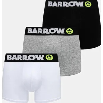 Boxerky Boxerky Barrow 3-pack S5BWMABX103 černá 99X, vel. L