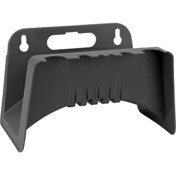 Držák na zahradní hadici KesTek Plastový nástěnný držák na hadici 1/2" 25 m, antracitový